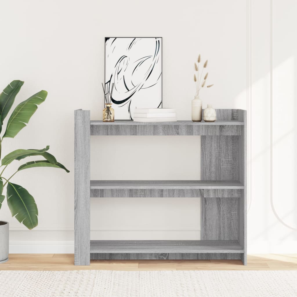 Tavolo Consolle Grigio Sonoma 100x35x90 cm in Legno Multistrato | homemem39