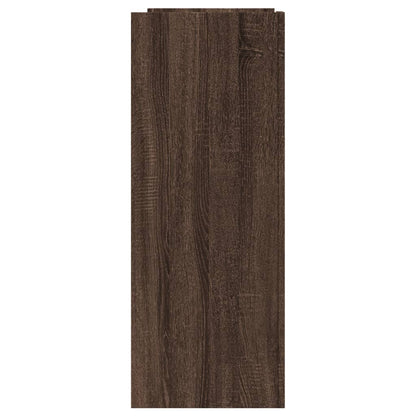 Tavolino Consolle Rovere Marrone 100x35x90 cm Legno Multistrato - homemem39