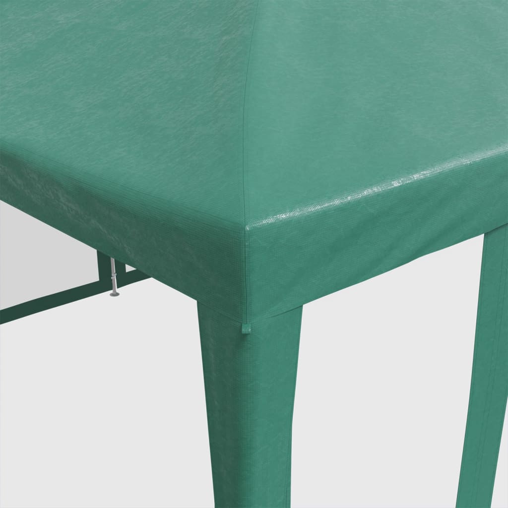 Tenda per Feste con 10 Pareti Laterali in Rete Verde 6x4 m HDPE | homemem39