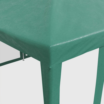 Tenda per Feste con 10 Pareti Laterali in Rete Verde 6x4 m HDPE | homemem39