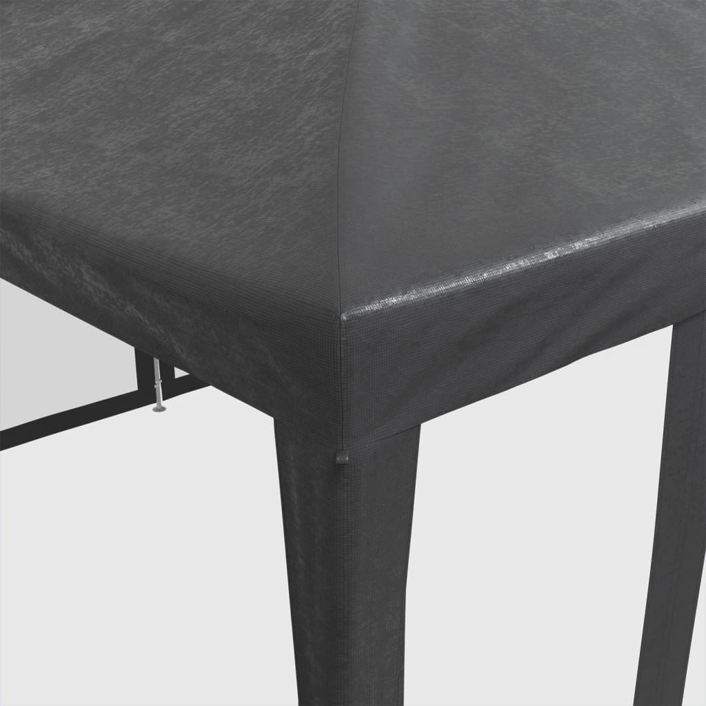 Tenda per Feste con 10 Pareti in Rete Antracite 6x4 m in HDPE | homemem39