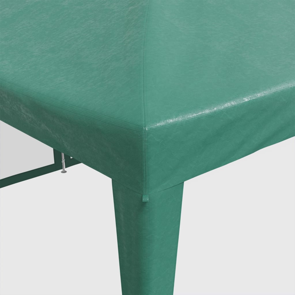 Tenda per Feste con 12 Pareti Laterali in Rete Verde 8x4 m HDPE | homemem39