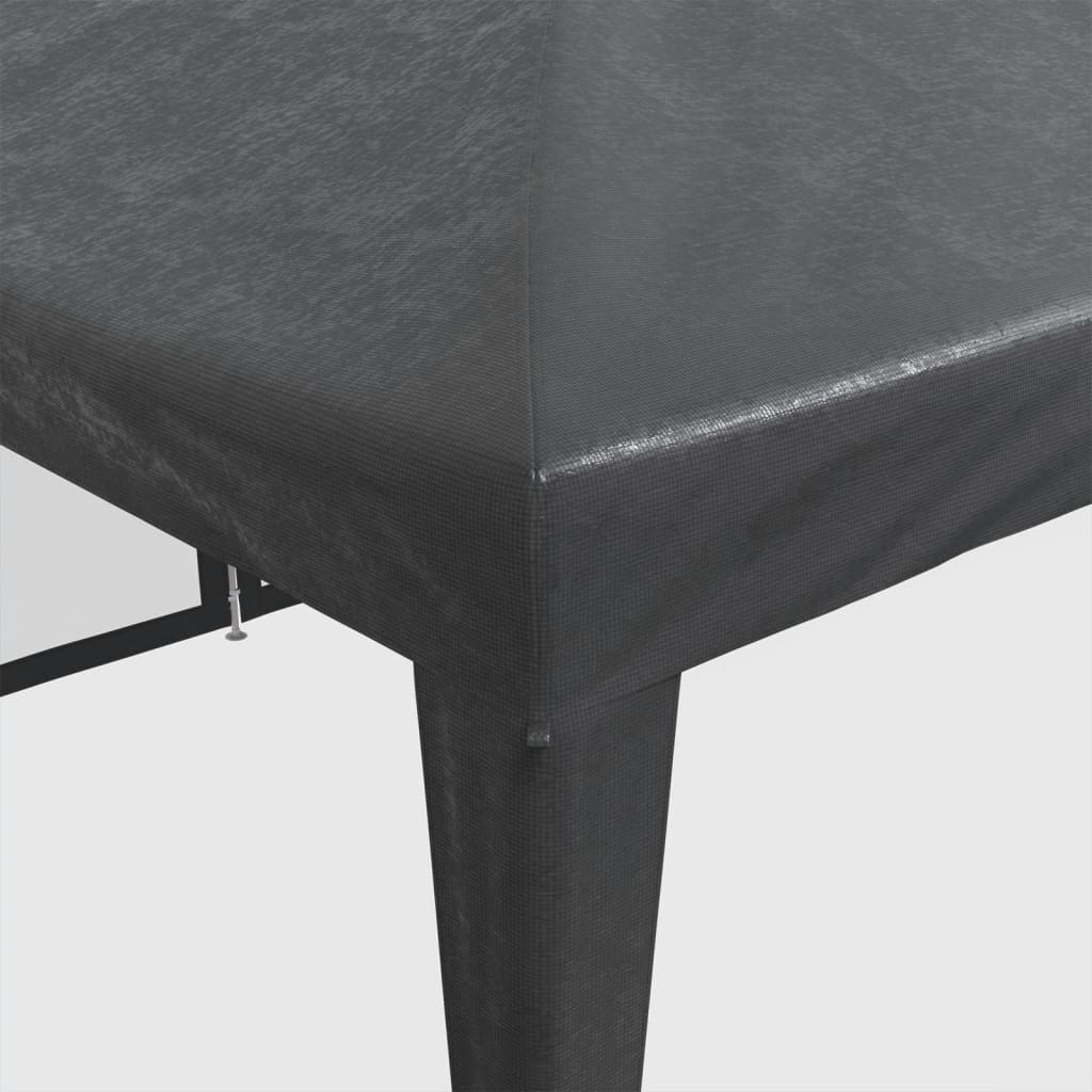 Tenda per Feste con 12 Pareti in Rete Antracite 8x4 m in HDPE | homemem39