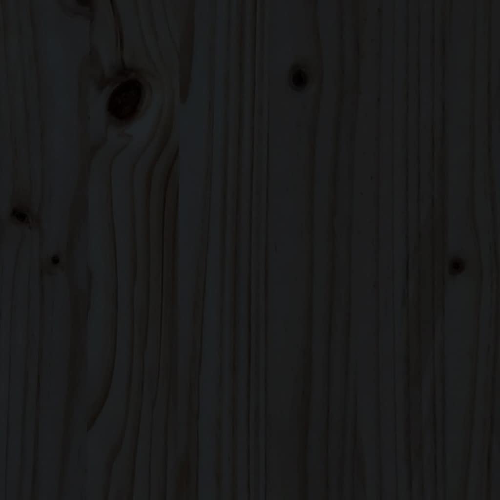 Tavolino da Salotto Nero 102x55x42 cm in Legno Multistrato
