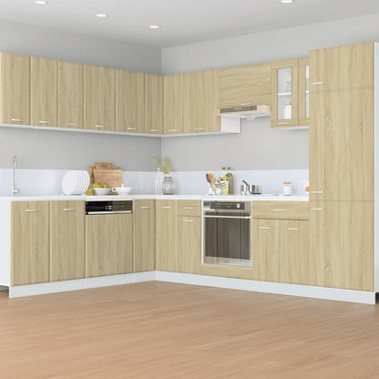 Mobile per Frigo “Lyon” Rovere Sonoma 60x57x207 cm