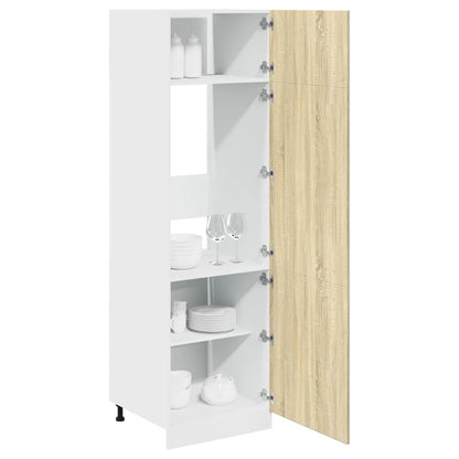 Mobile per Frigo “Lyon” Rovere Sonoma 60x57x207 cm