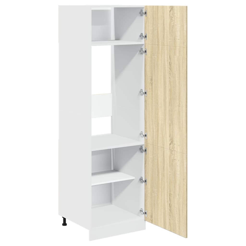 Mobile per Frigo “Lyon” Rovere Sonoma 60x57x207 cm
