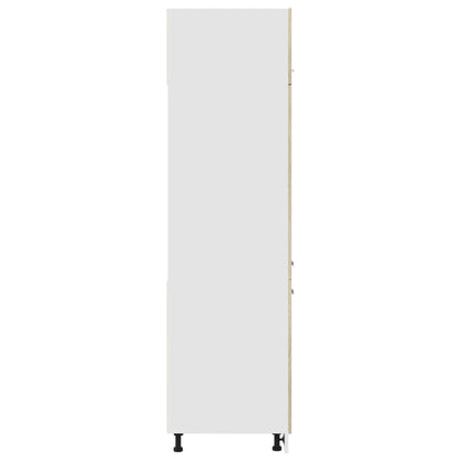 Mobile per Frigo “Lyon” Rovere Sonoma 60x57x207 cm | homemem39