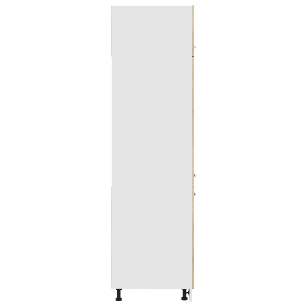Mobile per Frigo “Lyon” Rovere Sonoma 60x57x207 cm