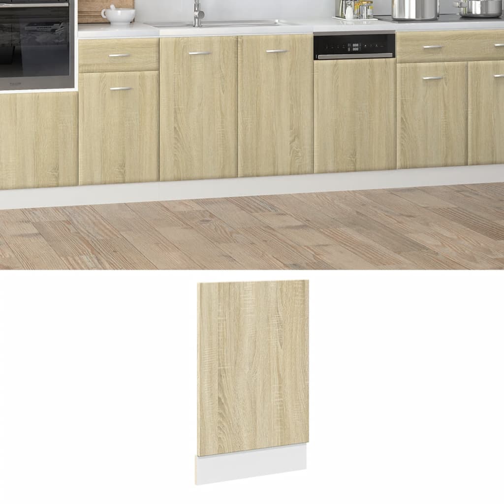 Pannello Lavastoviglie “Lyon” Rovere Sonoma 45x3x67 cm | homemem39