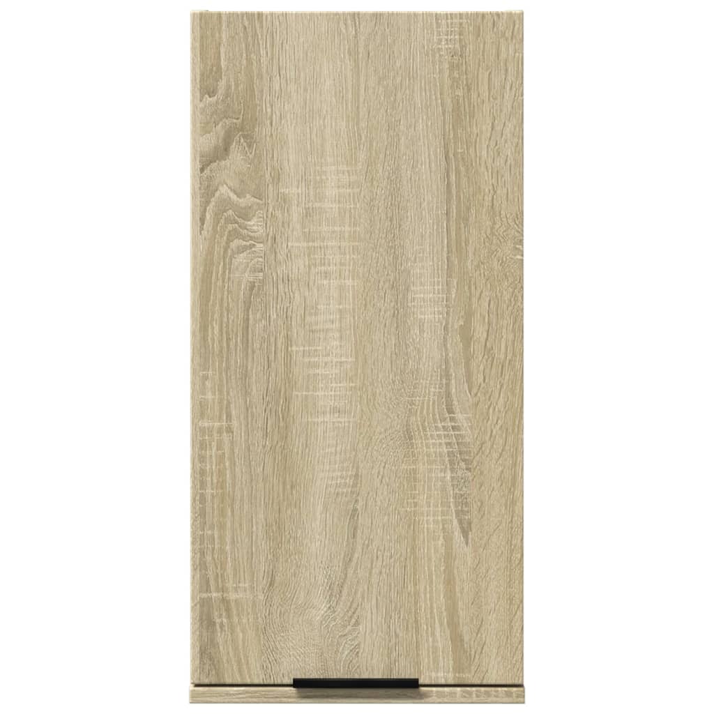 Mobile da Bagno a Parete Rovere Sonoma 32x20x67 cm | homemem39