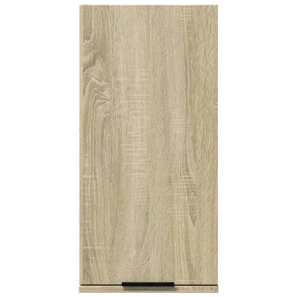Mobile da Bagno a Parete Rovere Sonoma 32x20x67 cm | homemem39