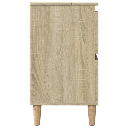Mobile Lavabo Rovere Sonoma 80x33x60 cm in Legno Multistrato