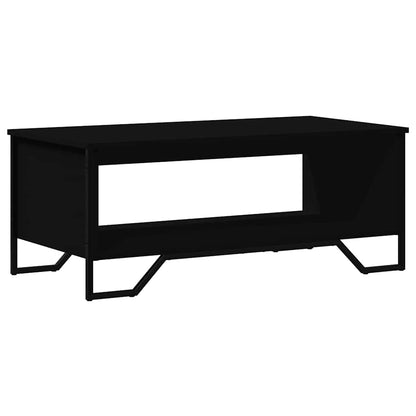Tavolino da Salotto Nero 100x51x40 cm in Legno Multistrato | homemem39