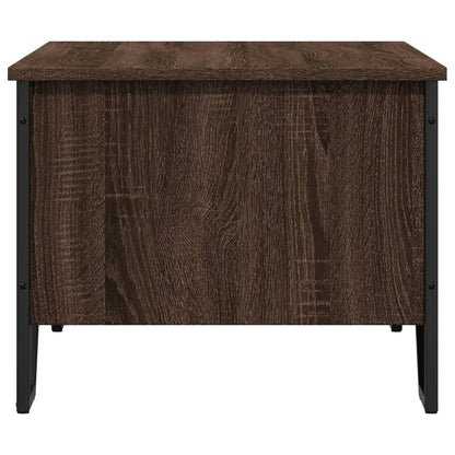 Tavolino Salotto Rovere Marrone 100x51x40 cm Legno Multistrato | homemem39