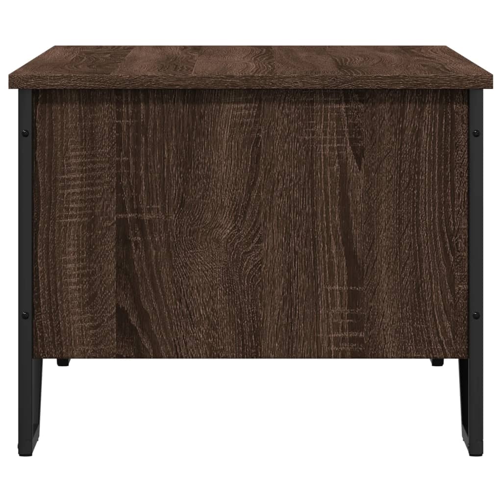 Tavolino Salotto Rovere Marrone 100x51x40 cm Legno Multistrato