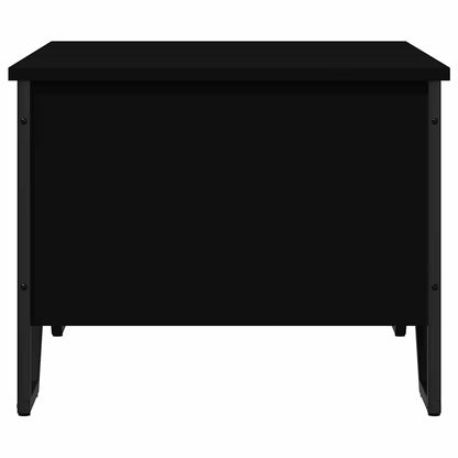 Tavolino da Salotto Nero 75x51x40 cm in Legno Multistrato | homemem39