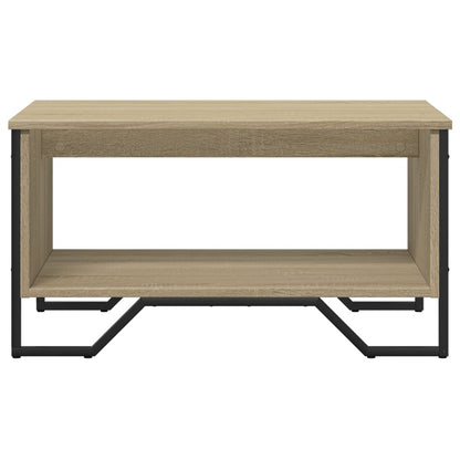 Tavolino da Salotto Rovere Sonoma 75x51x40 cm Legno Multistrato | homemem39