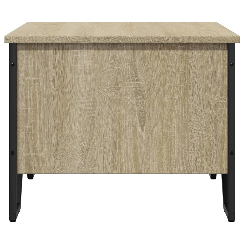 Tavolino da Salotto Rovere Sonoma 75x51x40 cm Legno Multistrato