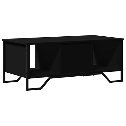 Tavolino da Salotto Nero 100x51x40 cm in Legno Multistrato | homemem39