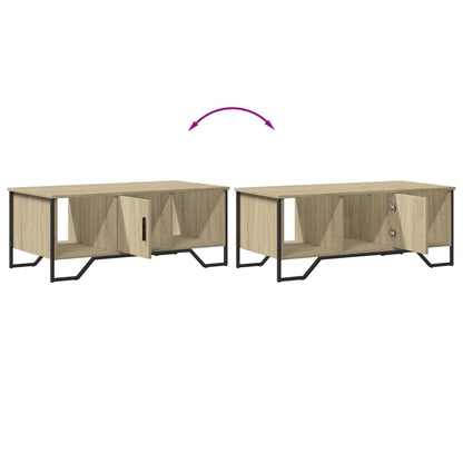 Tavolino da Salotto Rovere Sonoma 100x51x40cm Legno Multistrato