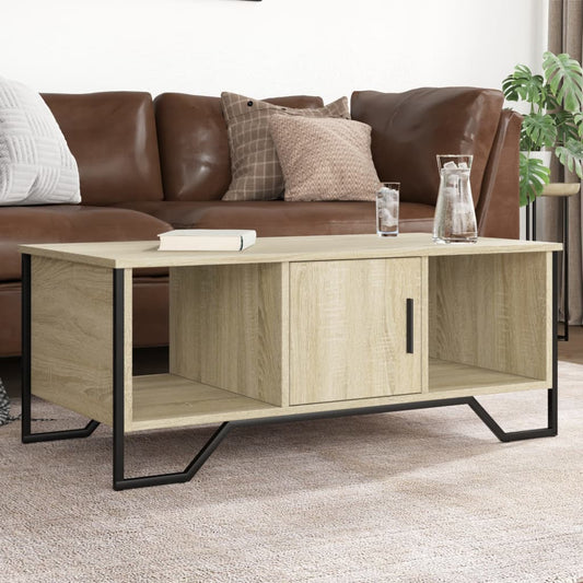 Tavolino da Salotto Rovere Sonoma 100x51x40cm Legno Multistrato | homemem39