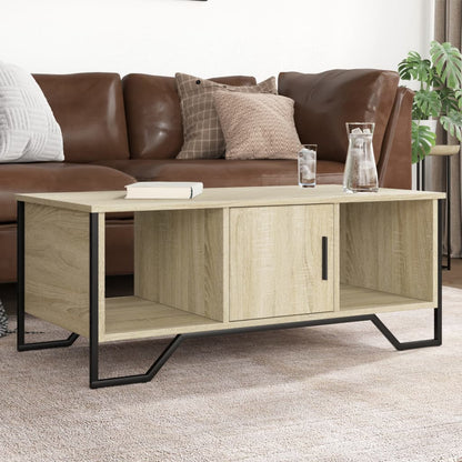 Tavolino da Salotto Rovere Sonoma 100x51x40cm Legno Multistrato