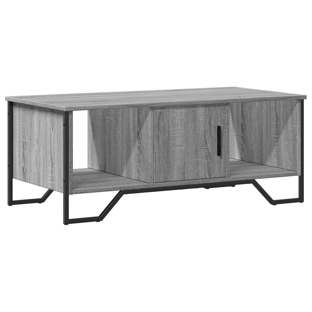 Tavolino da Salotto Grigio Sonoma 100x51x40cm Legno Multistrato | homemem39