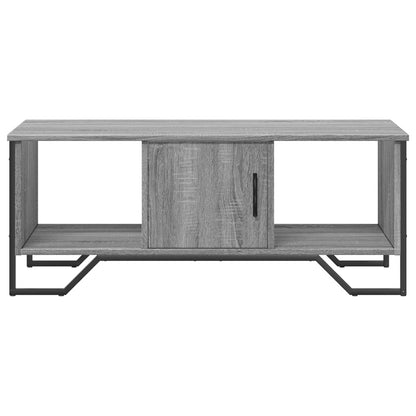 Tavolino da Salotto Grigio Sonoma 100x51x40cm Legno Multistrato | homemem39