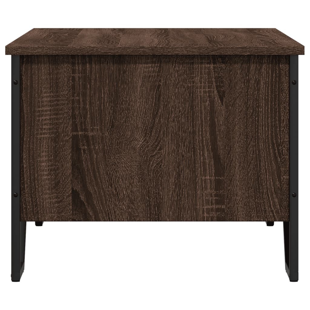 Tavolino Salotto Rovere Marrone 100x51x40 cm Legno Multistrato | homemem39