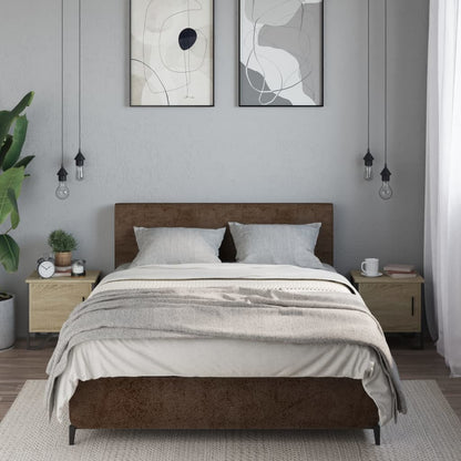 Comodini Rovere Sonoma 2 pz 40x30x40 cm in Legno Multistrato | homemem39