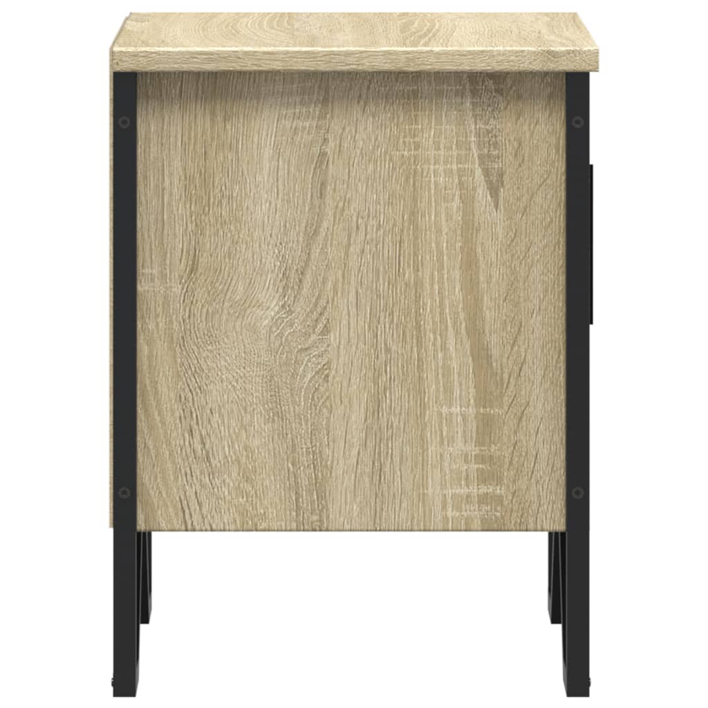 Comodini Rovere Sonoma 2 pz 40x30x40 cm in Legno Multistrato | homemem39