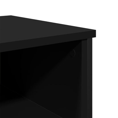 Tavolo Consolle Nero 100x35x74,5 cm in Truciolato