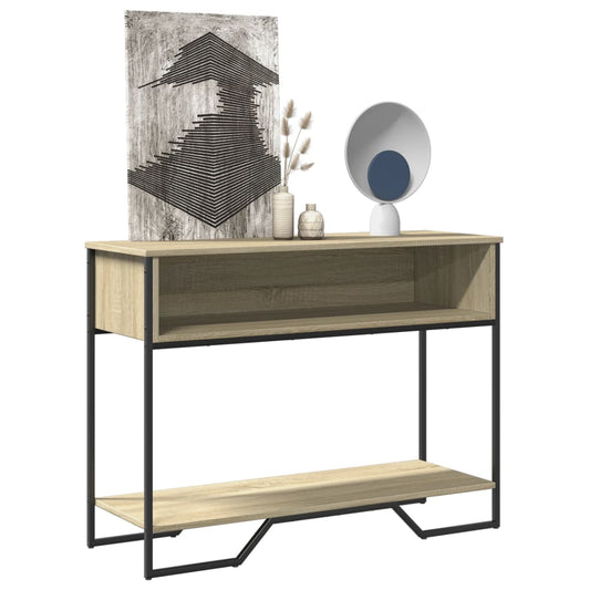 Tavolo Consolle Rovere Sonoma 100x35x74,5 cm in Truciolato | homemem39