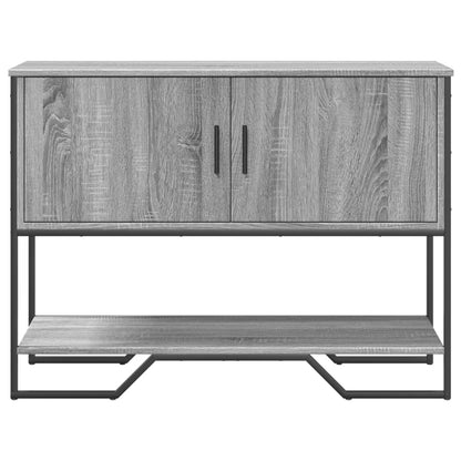Tavolo Consolle Grigio Sonoma 100x35x74,5 cm in Truciolato