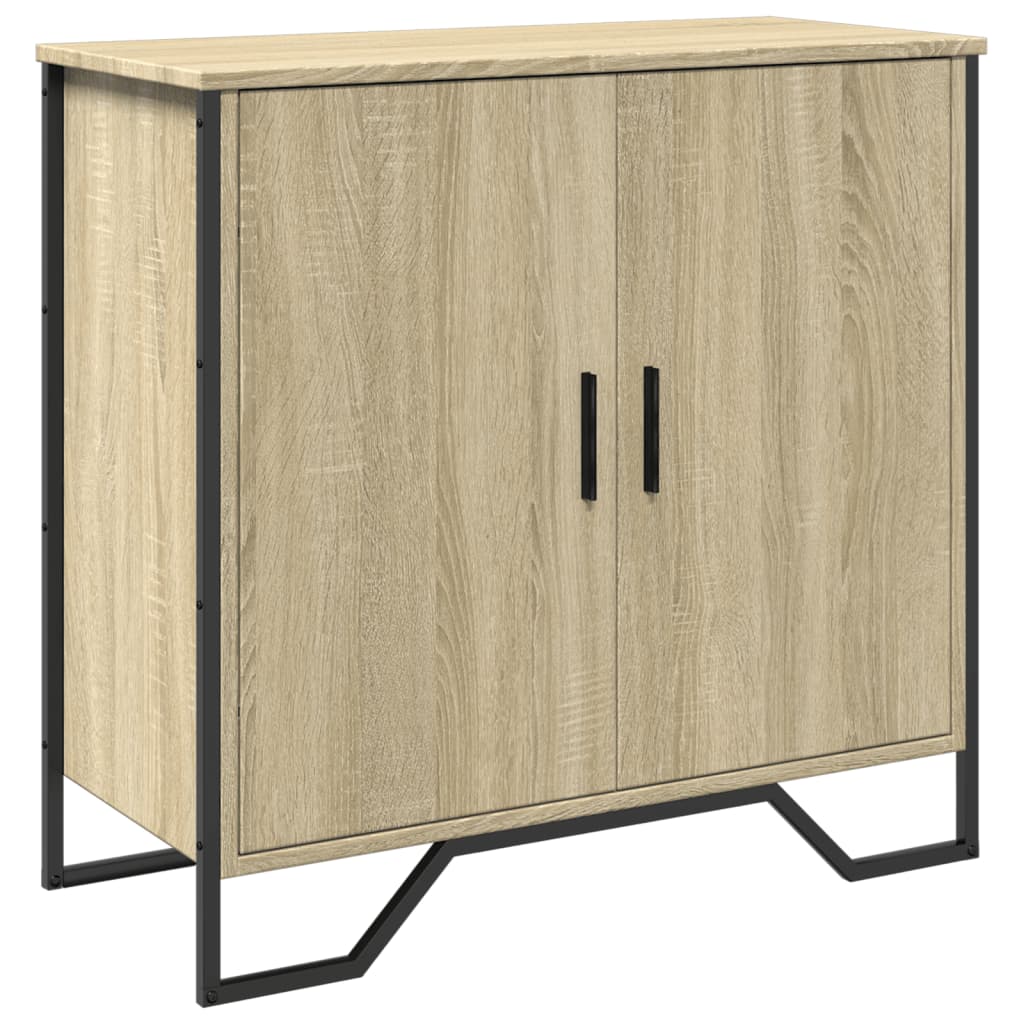 Credenza Rovere Sonoma 78x35,5x74,5 cm in Legno Multistrato