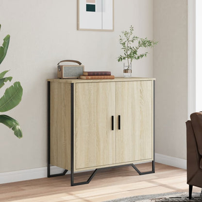 Credenza Rovere Sonoma 78x35,5x74,5 cm in Legno Multistrato