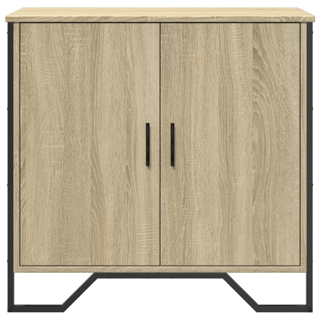 Credenza Rovere Sonoma 78x35,5x74,5 cm in Legno Multistrato