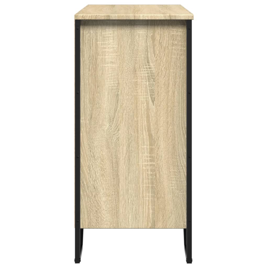 Credenza Rovere Sonoma 78x35,5x74,5 cm in Legno Multistrato