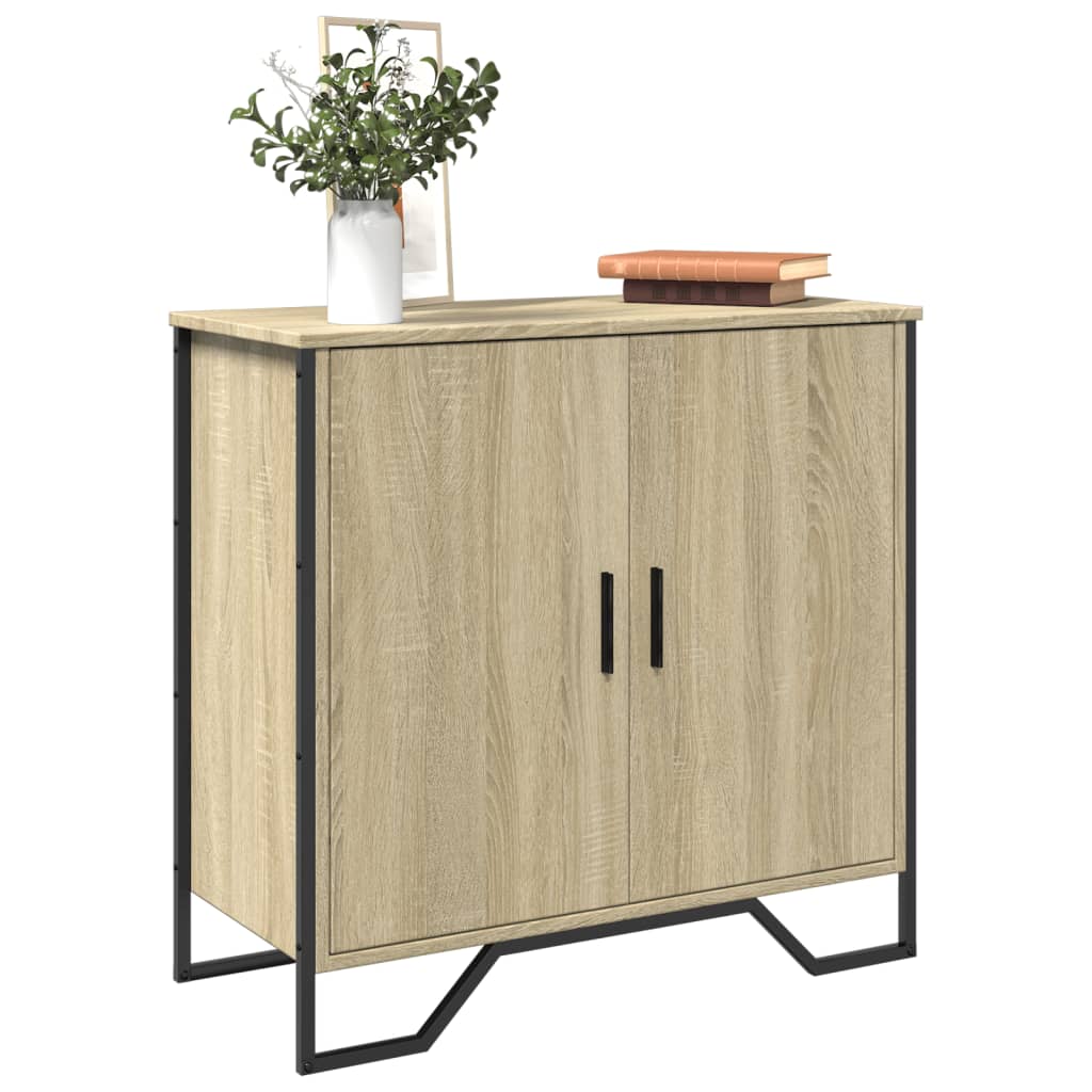 Credenza Rovere Sonoma 78x35,5x74,5 cm in Legno Multistrato