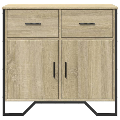 Credenza Rovere Sonoma 79,5x35,5x74,5 cm in Legno Multistrato