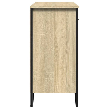 Credenza Rovere Sonoma 79,5x35,5x74,5 cm in Legno Multistrato