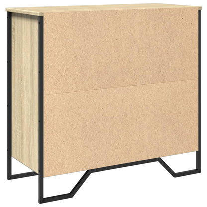 Credenza Rovere Sonoma 79,5x35,5x74,5 cm in Legno Multistrato