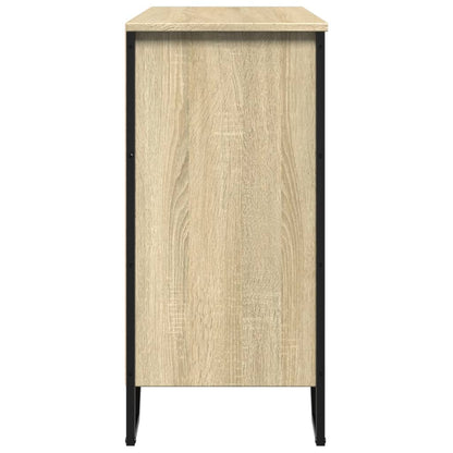 Credenza Rovere Sonoma 91x35,5x74,5 cm in Legno Multistrato