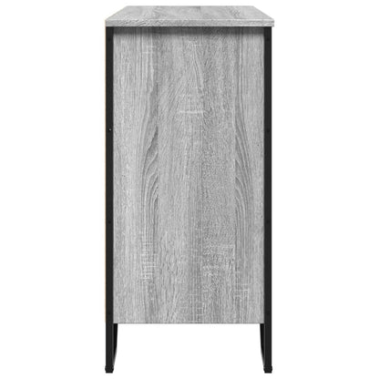 Credenza Grigio Sonoma 91x35,5x74,5 cm in Legno Multistrato - homemem39