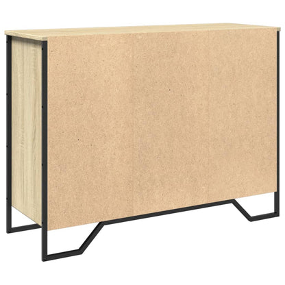 Credenza Rovere Sonoma 101x35,5x74,5 cm in Legno Multistrato - homemem39