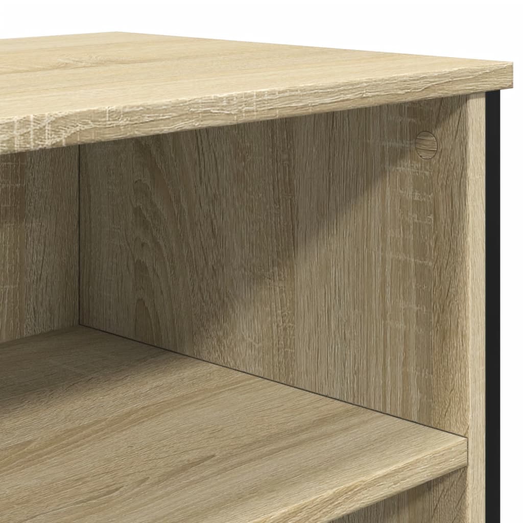 Credenza Rovere Sonoma 101x35,5x74,5 cm in Legno Multistrato - homemem39