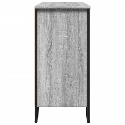 Credenza Grigio Sonoma 101x35,5x74,5 cm in Legno Multistrato - homemem39