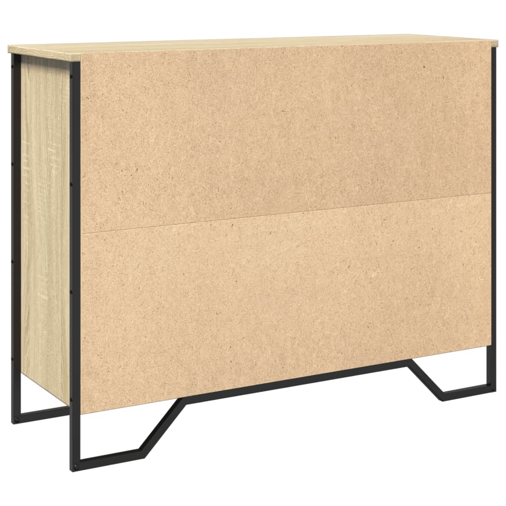 Credenza Rovere Sonoma 97x32,5x74,5 cm in Legno Multistrato