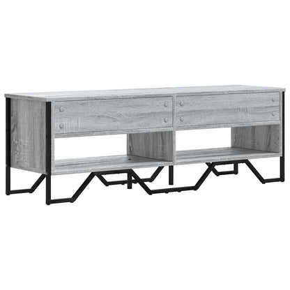 Mobile Porta TV Grigio Sonoma 122x34x41cm in Legno Multistrato - homemem39